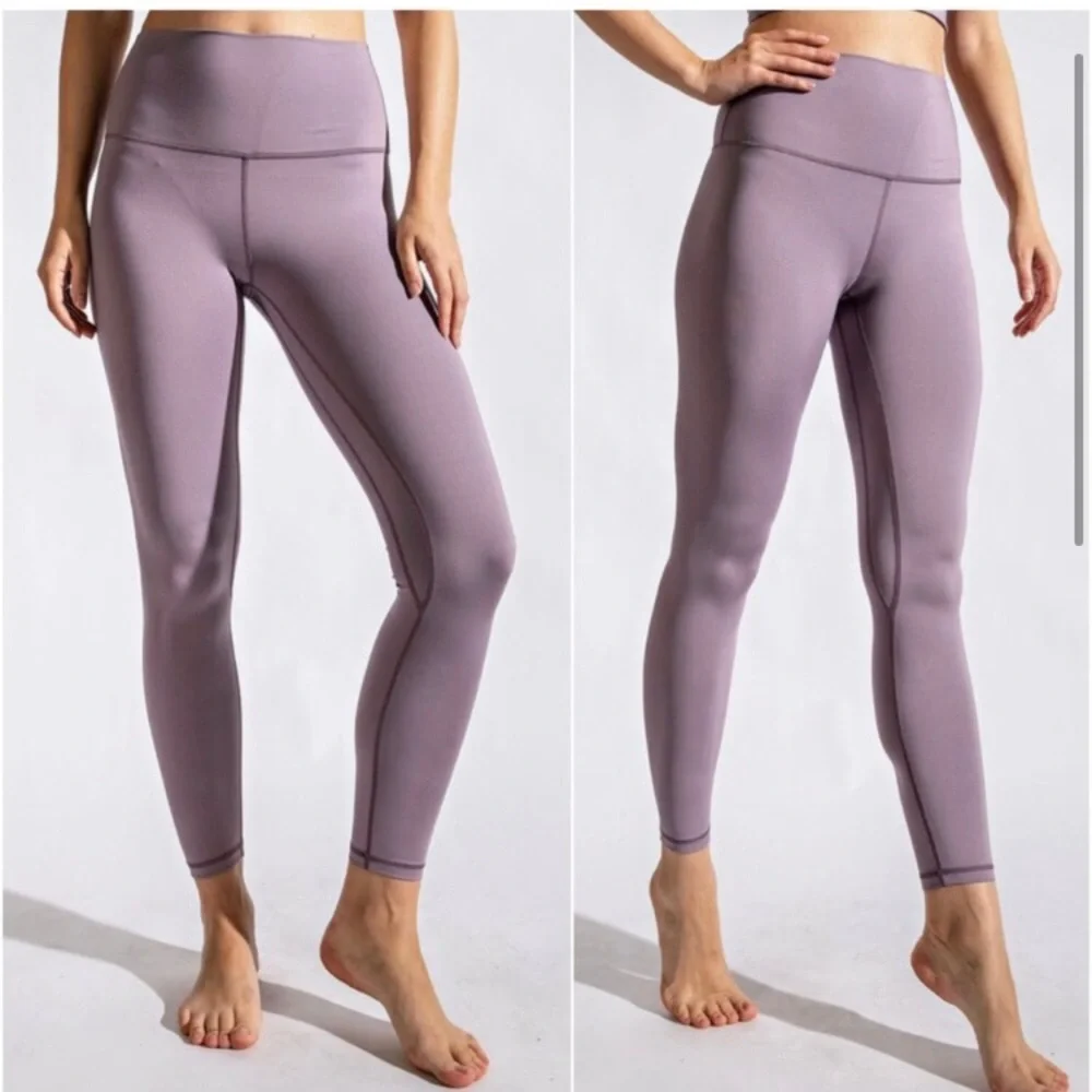 LAST PAIR: Luxury butter compression yoga pants - Picture 3 of 5